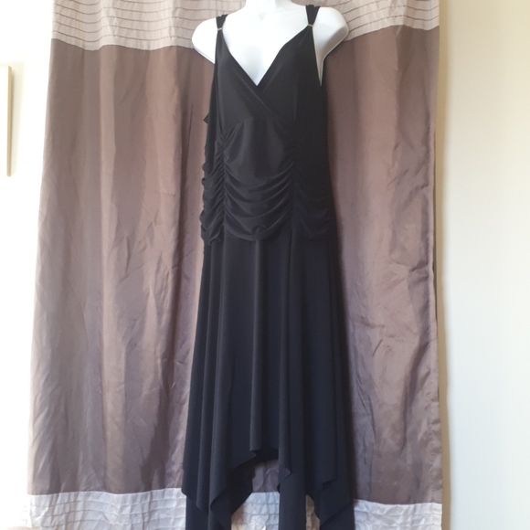 ā¼ļø Elegant Black Cocktail Dress size XL - Picture 1 of 8